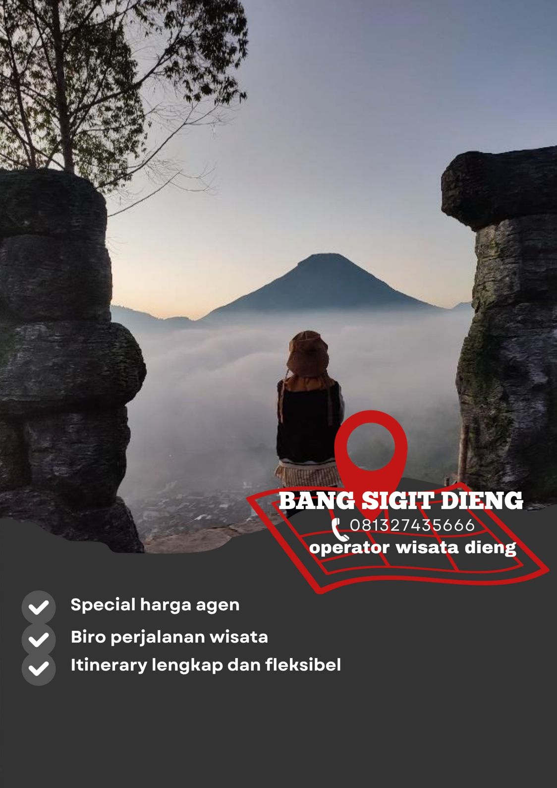 PAKET WISATA DIENG SUNRISE ZONA 1